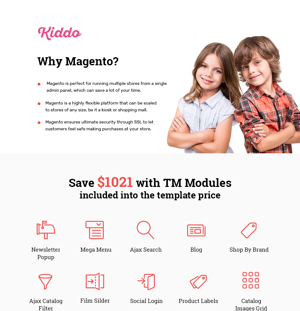 оптимизированная тема magento