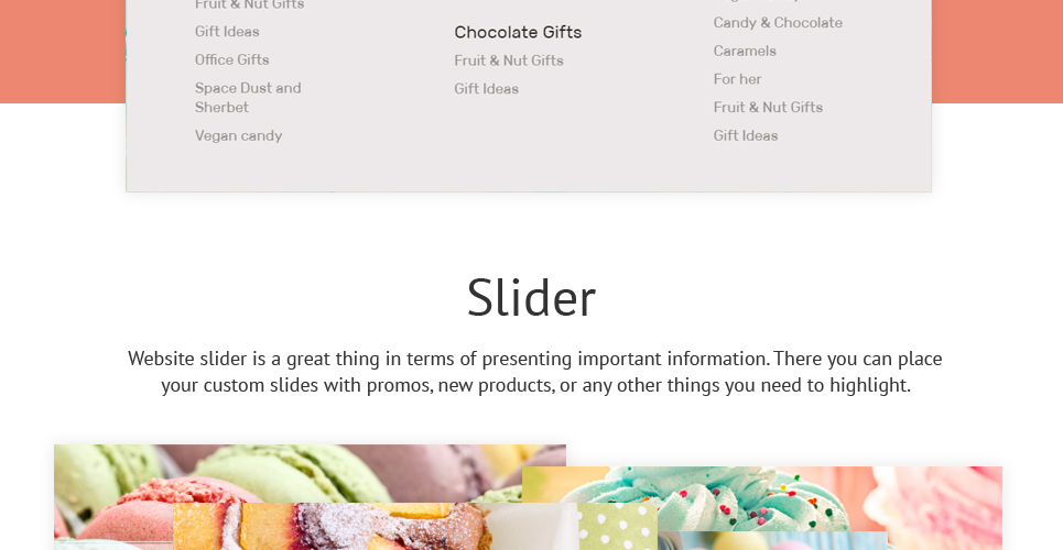 sweet shop отзывчивая тема shopify