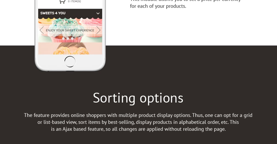 sweet shop отзывчивая тема shopify
