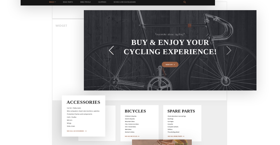 bike shop отзывчивая тема prestashop