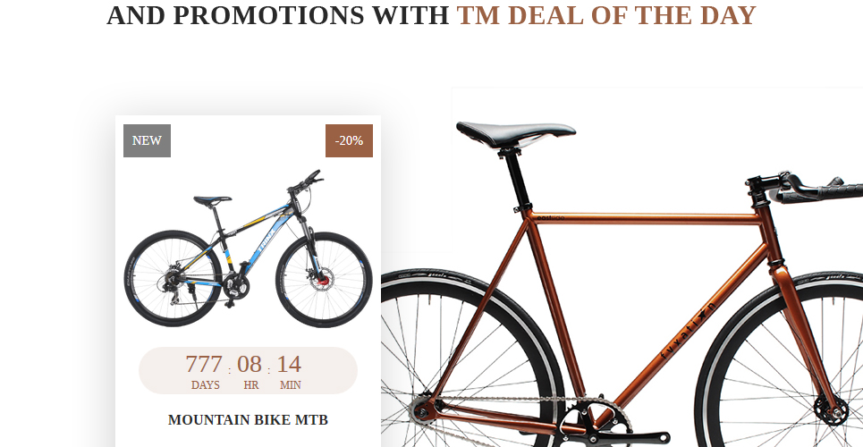 bike shop отзывчивая тема prestashop