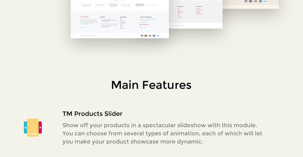 нижнее белье prestashop тема