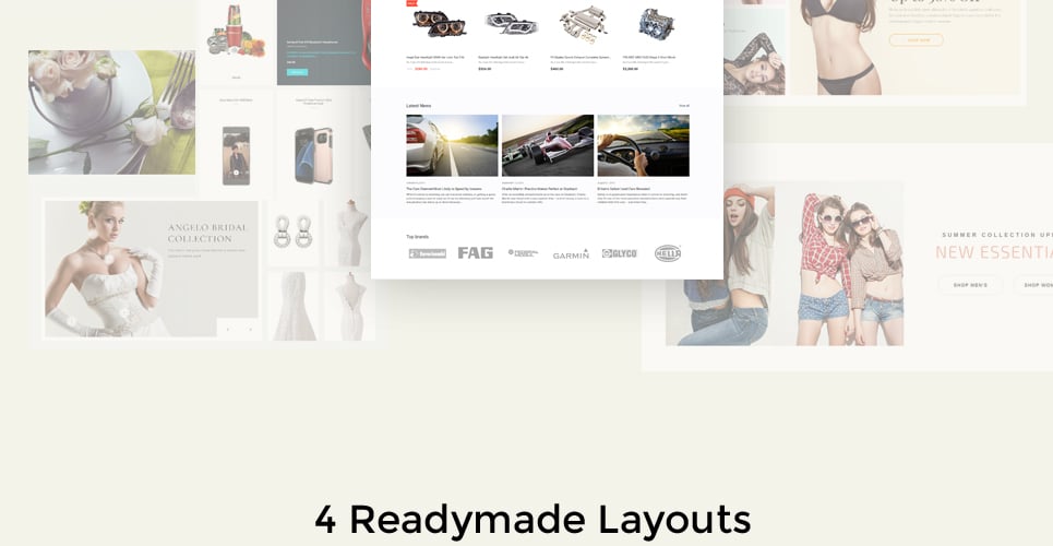тема prestashop запасных частей
