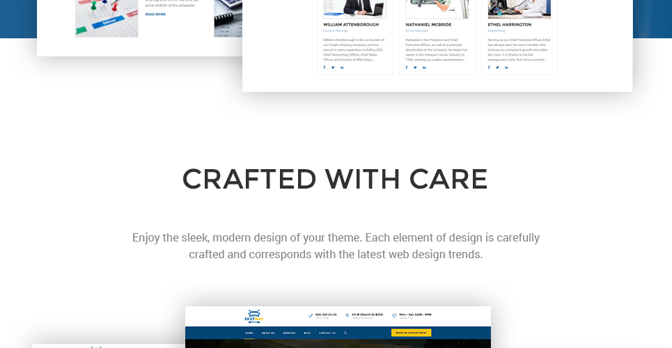 транспортная компания адаптивная тема wordpress