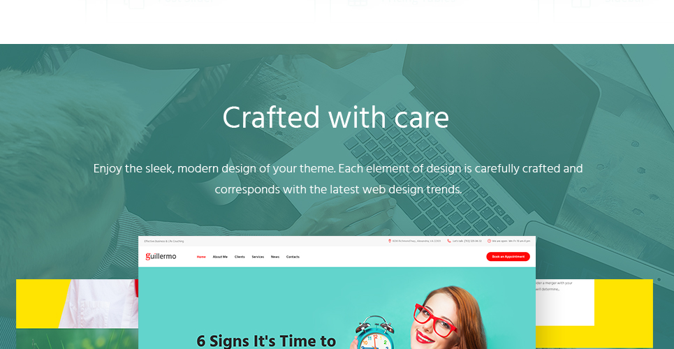 life &amp; business coaching wordpress тема