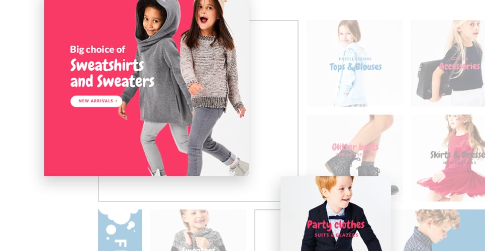 детская мода отзывчивая тема prestashop