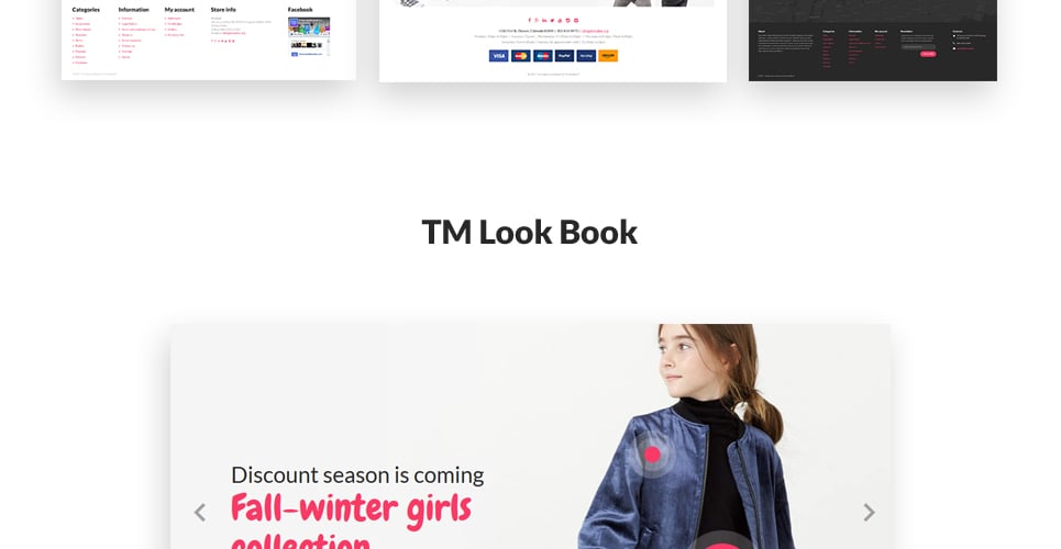детская мода отзывчивая тема prestashop