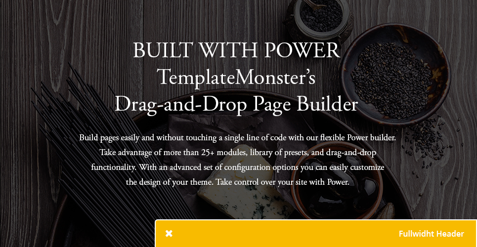 ресторанная адаптивная тема wordpress