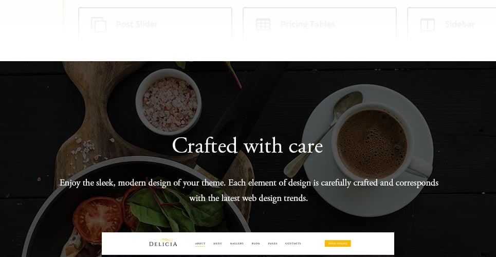 ресторанная адаптивная тема wordpress