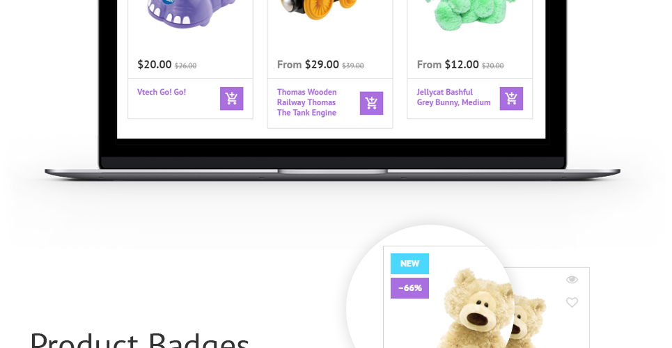 магазин игрушек shopify тема