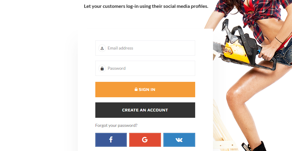 магазин инструментов и расходных материалов prestashop theme