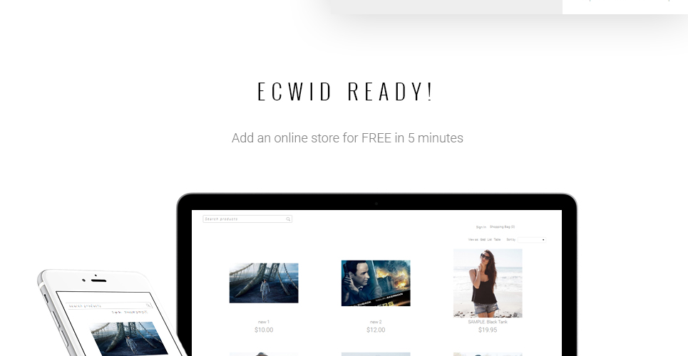 photographer portfolio адаптивная тема wordpress