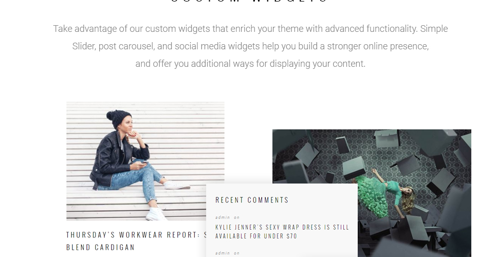 photographer portfolio адаптивная тема wordpress