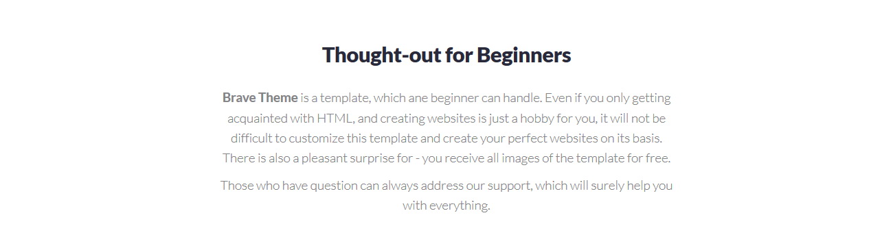 универсальный html шаблон сайта