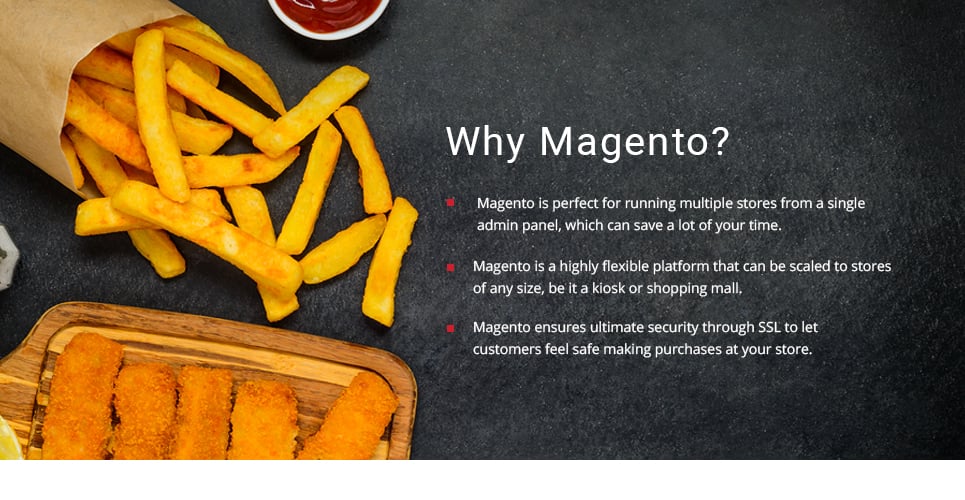 доставка еды на вынос magento theme