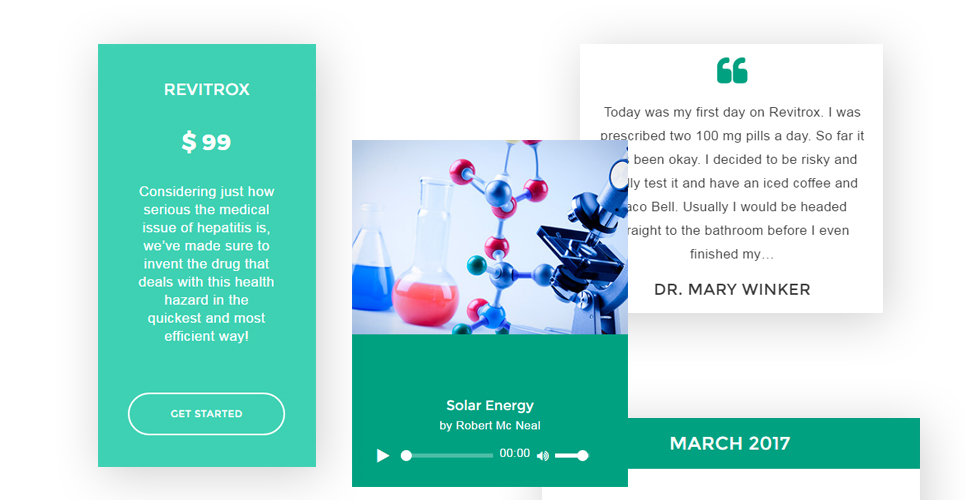 medical & drug store wordpress тема