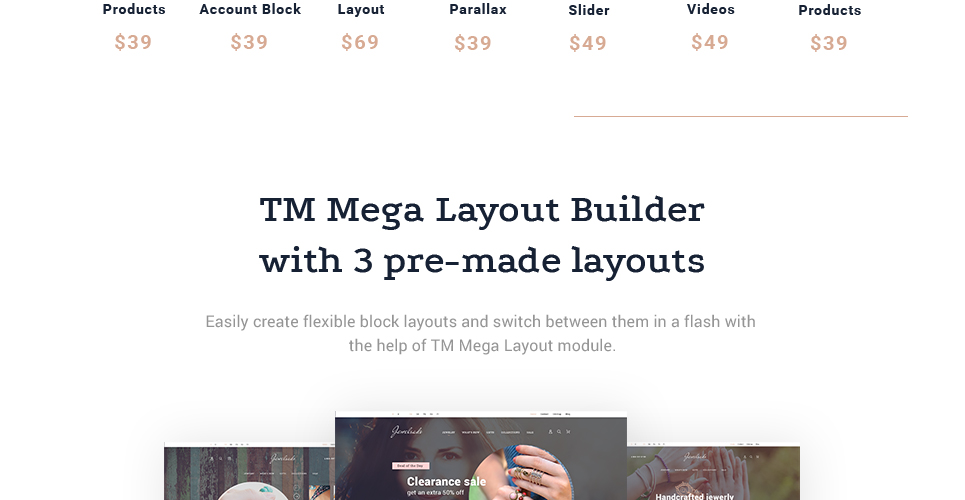 jewelsado prestashop тема