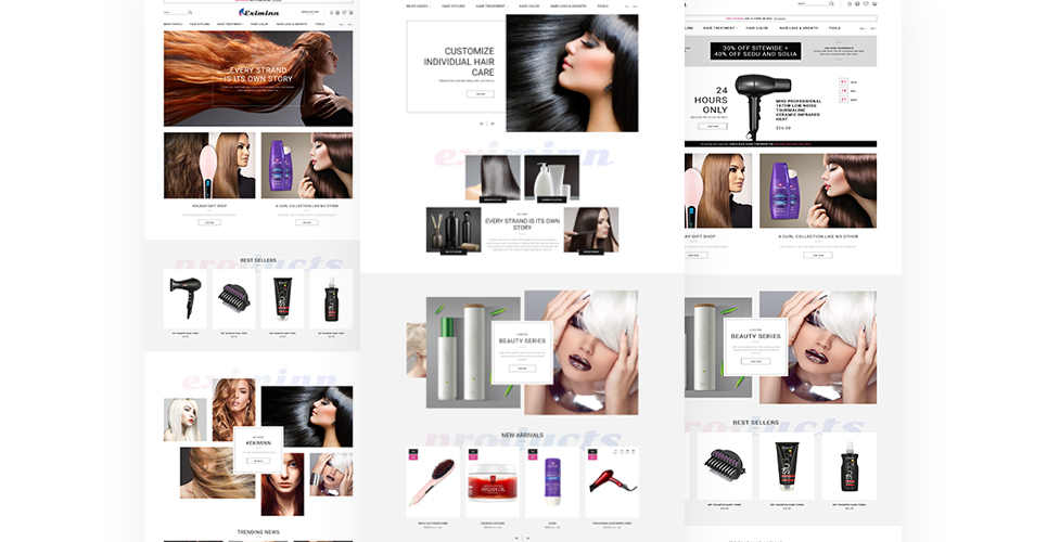 eximinn отзывчивая тема prestashop