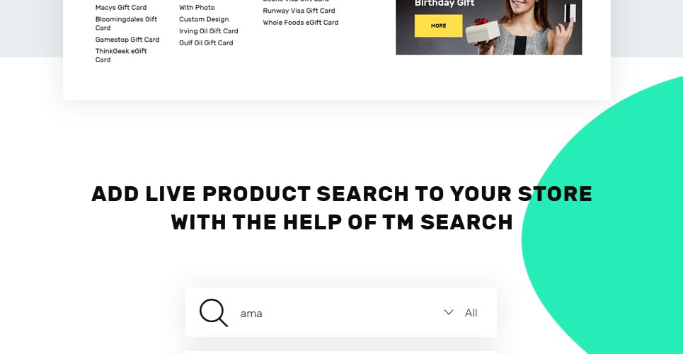 подарочные карты для любых целей тема prestashop