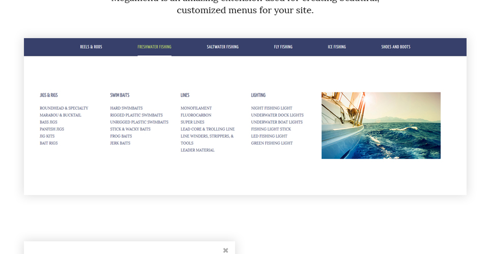 рыболовное снаряжение prestashop тема
