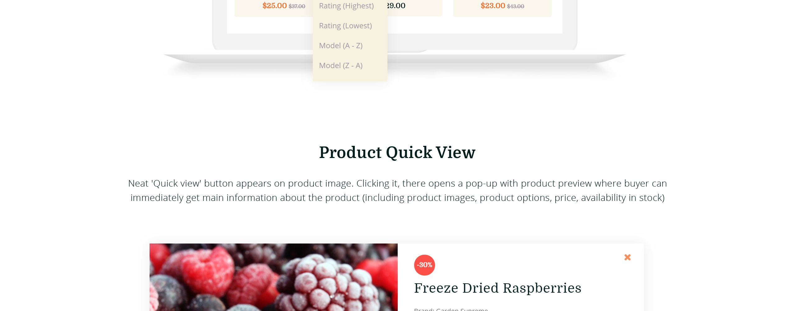 отзывчивый шаблон opencart магазина натуральных продуктов natural products store