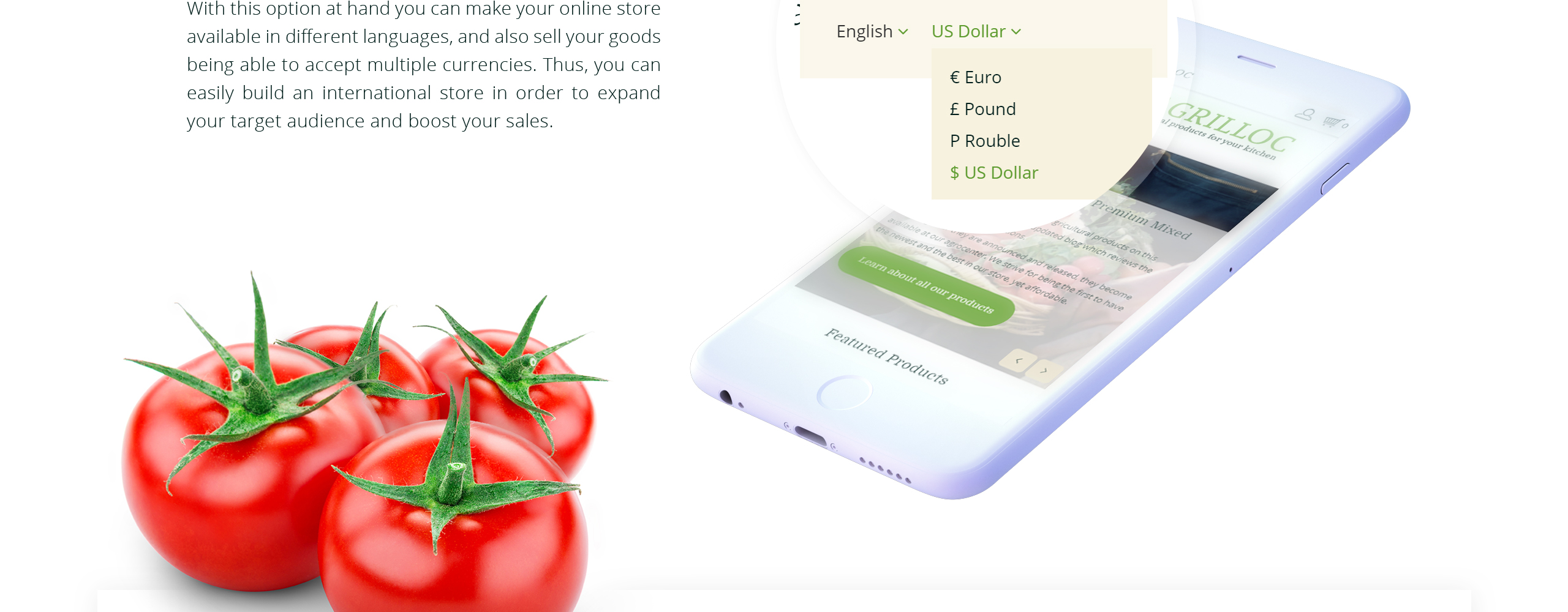 отзывчивый шаблон opencart магазина натуральных продуктов natural products store