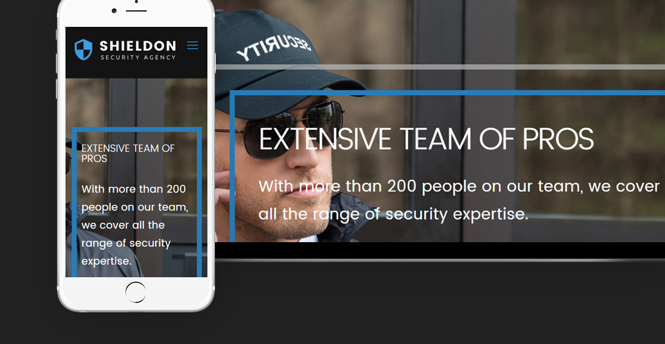 Агентство безопасности отзывчивая тема wordpress