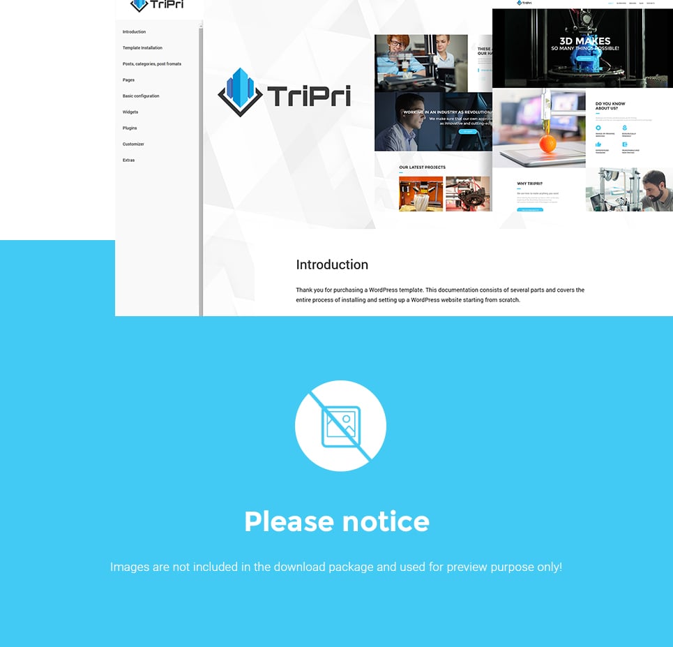 3d услуги печати wordpress тема