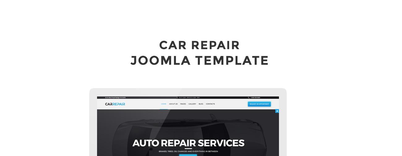 автосервисный центр joomla шаблон