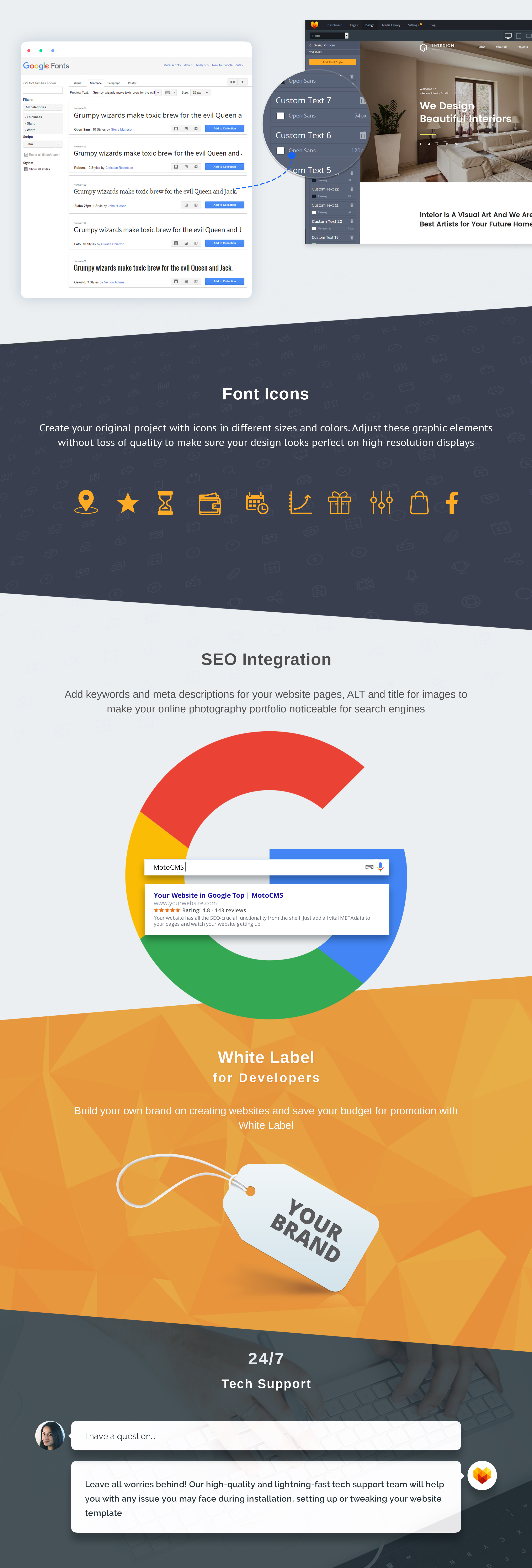 шаблон interioni moto cms 3
