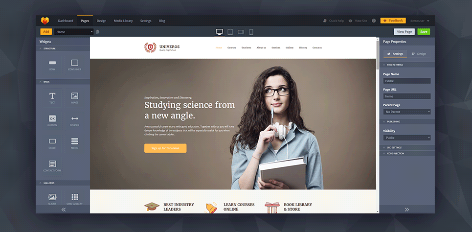 премиум шаблон moto cms 3