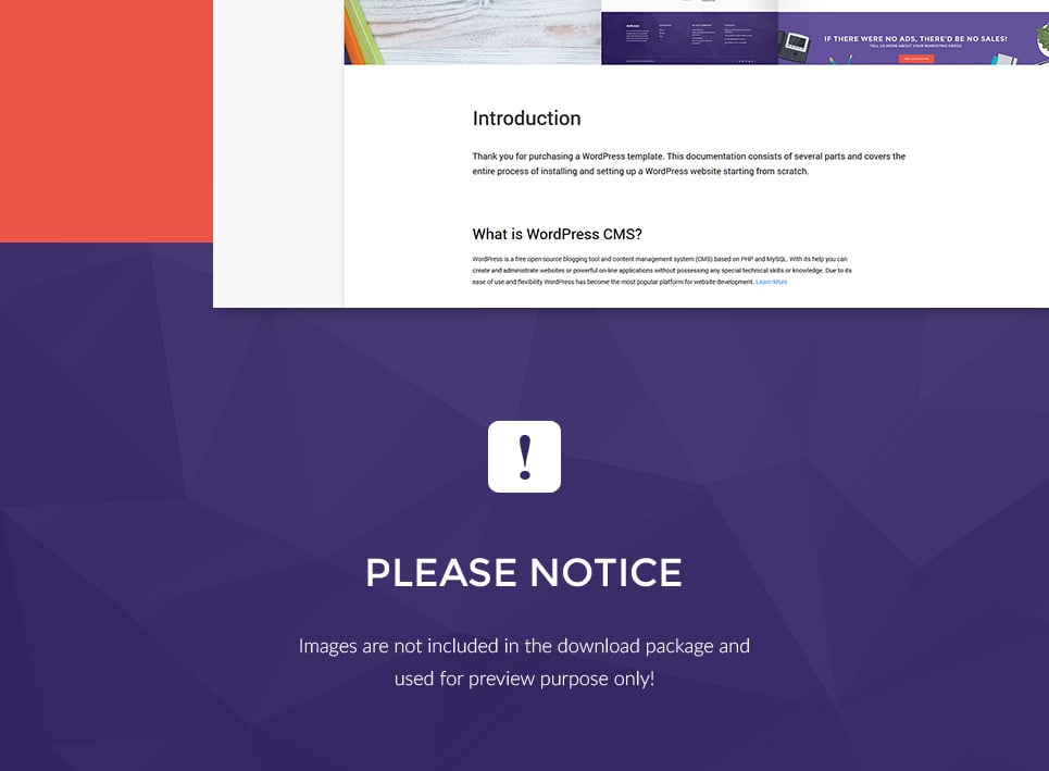 рекламная компания wordpress тема