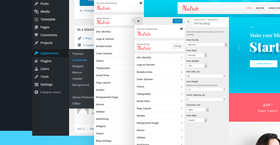 тема wordpress health coach