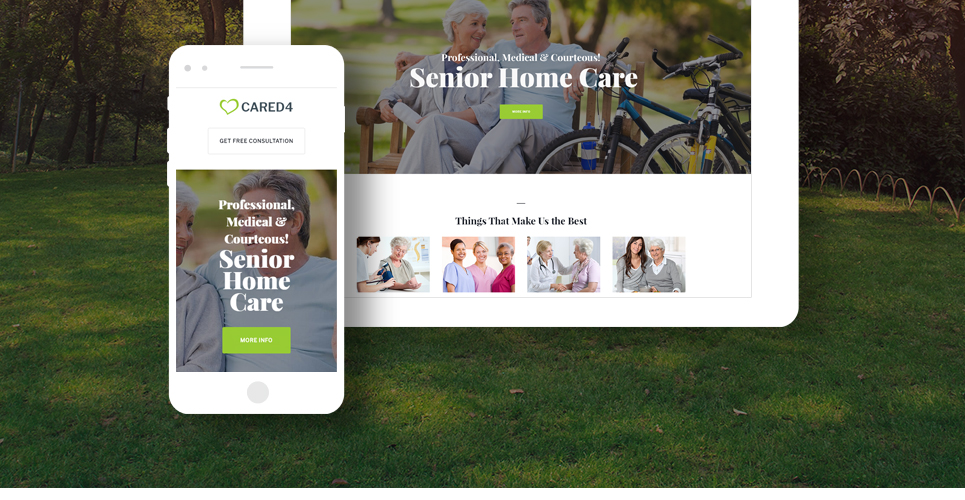 тема wordpress senior care