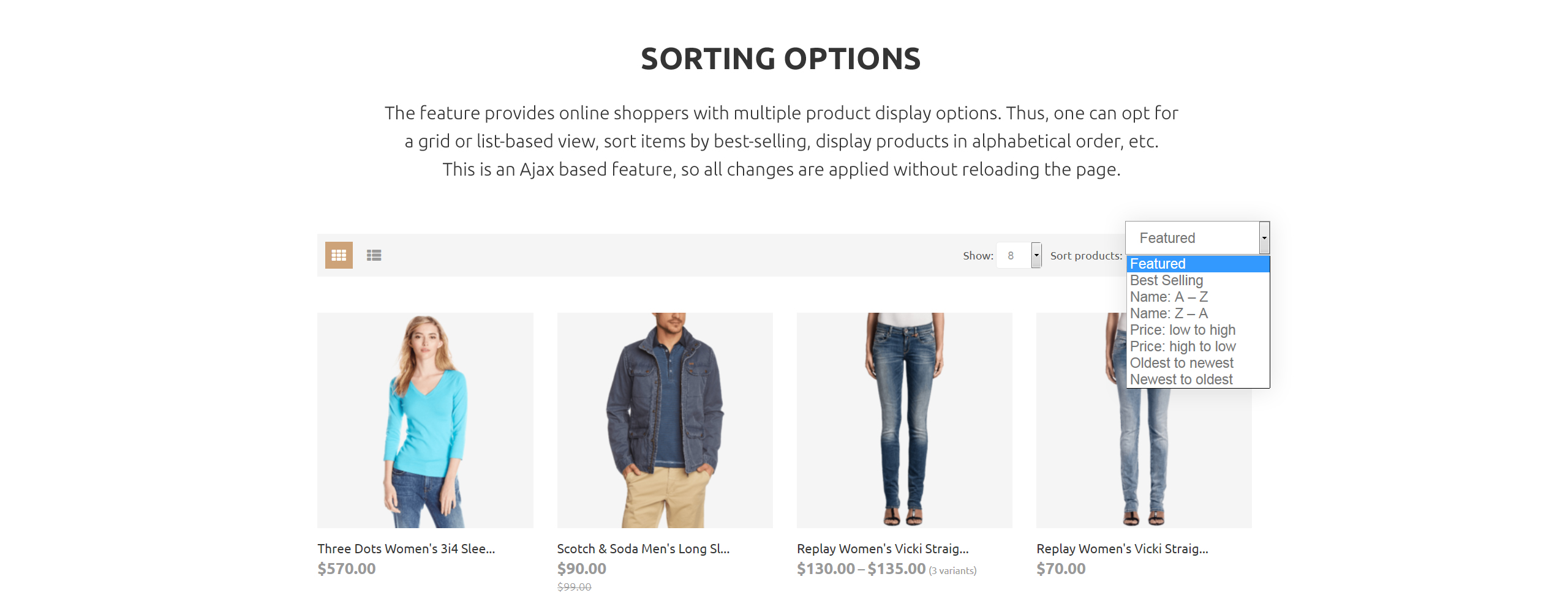модный магазин отзывчивая тема shopify