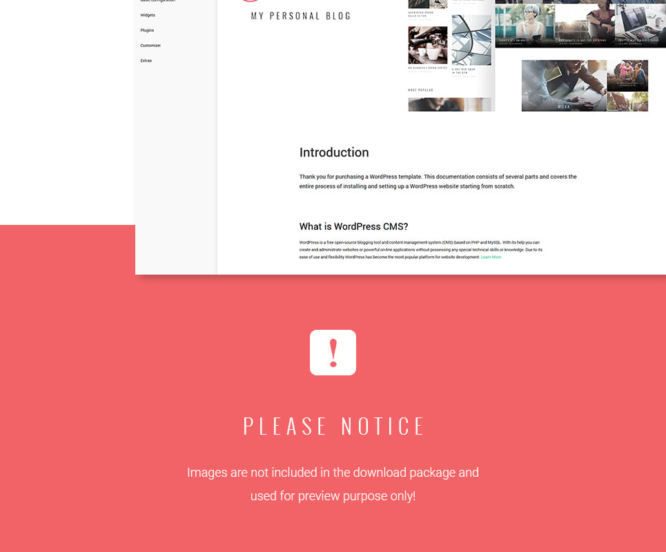 личный блог wordpress тема