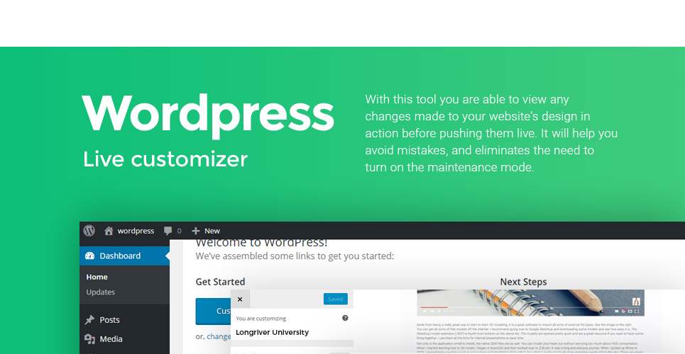 longriver university отзывчивая тема wordpress