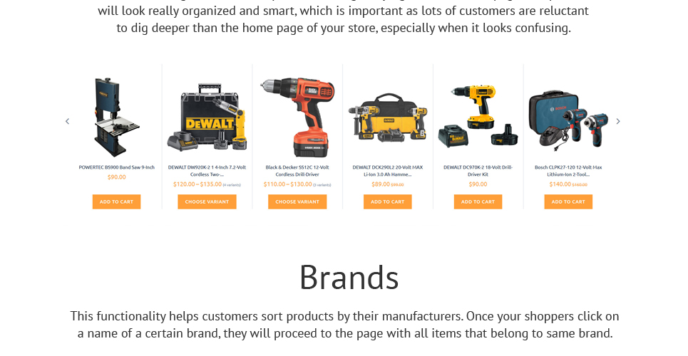 инструменты и оборудование отзывчивая тема shopify
