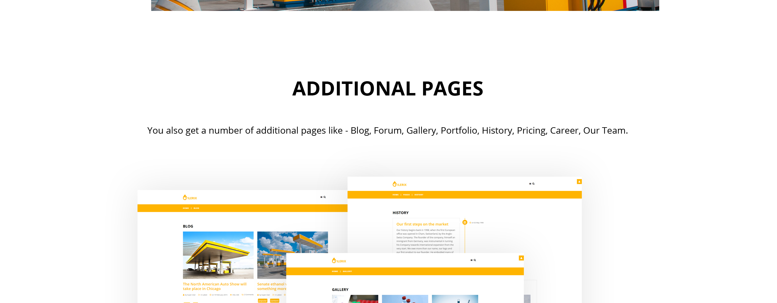 gas &amp; oil отзывчивый шаблон joomla