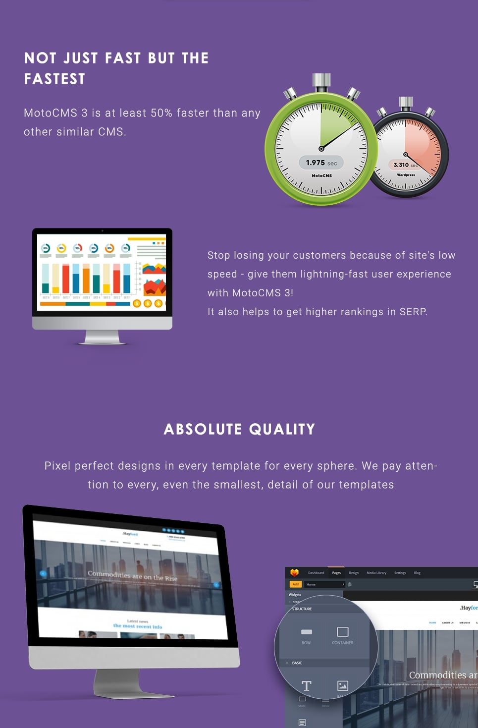 шаблон investment consulting moto cms 3
