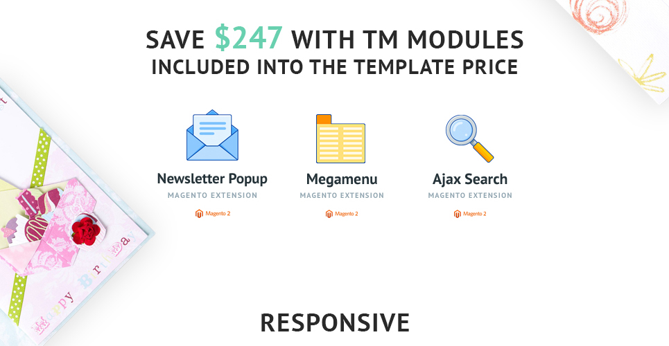 особый случай карты магазин magento тема