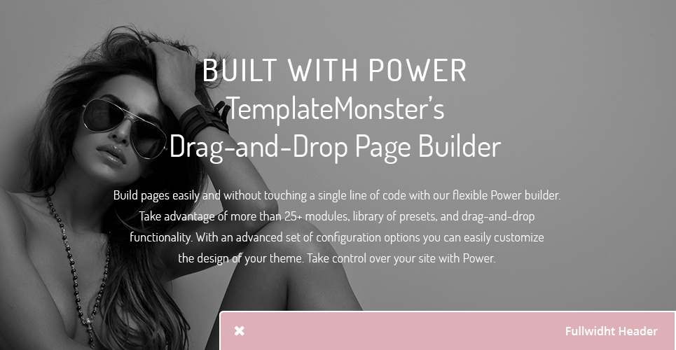 fashion Modeling agency wordpress тема