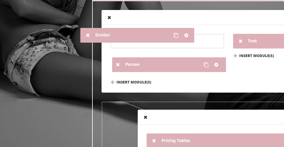 fashion Modeling agency wordpress тема