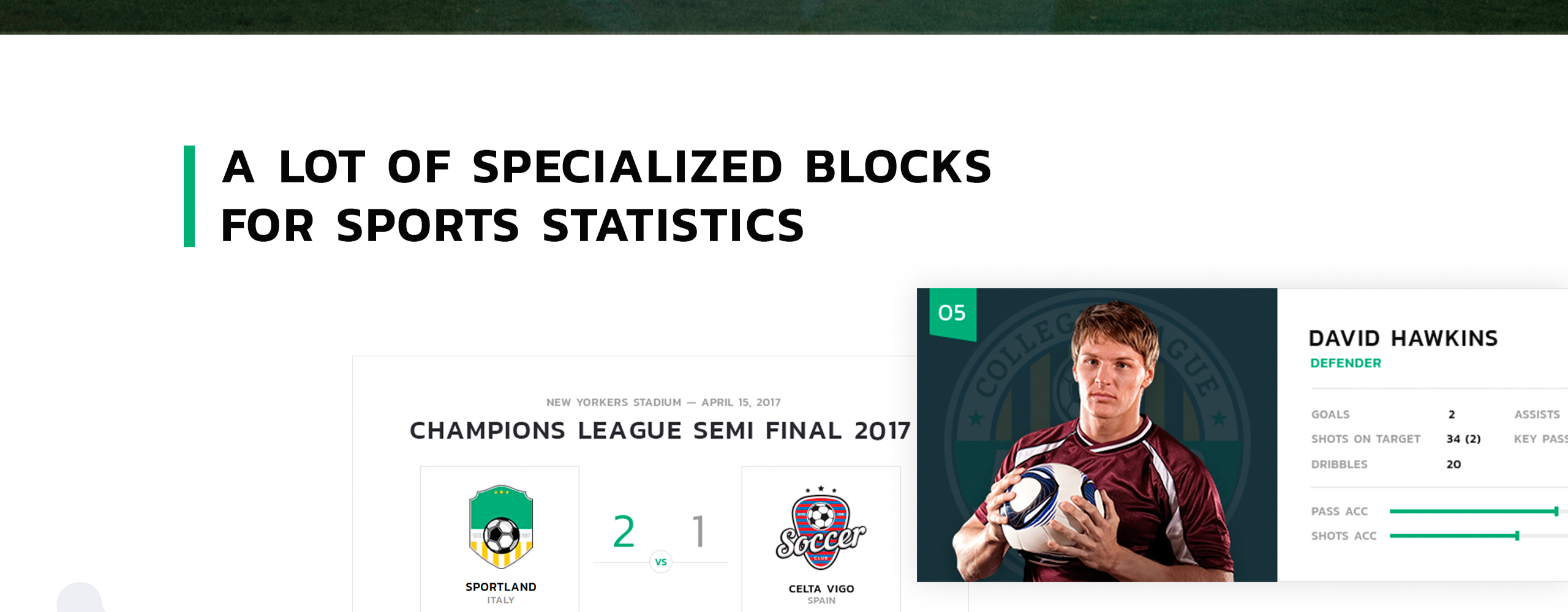спортивный универсальный шаблон сайта bootstrap 4
