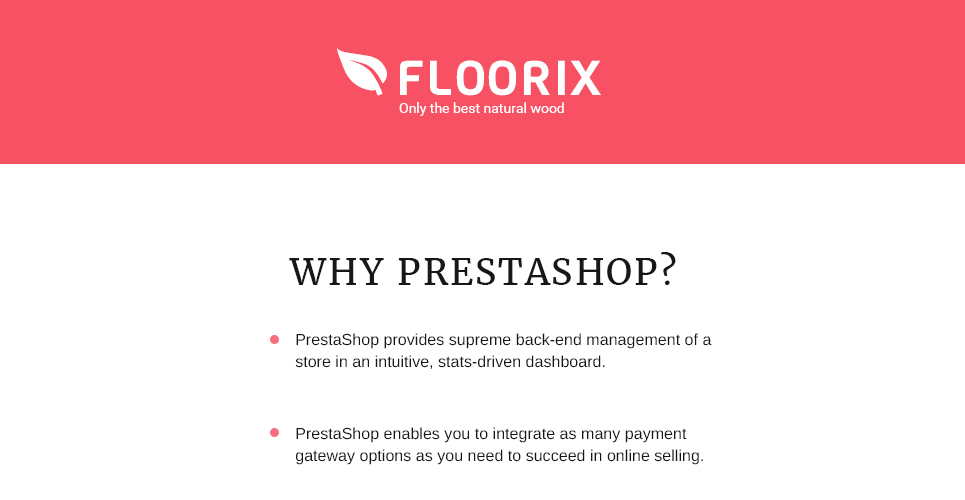 тема floorix prestashop