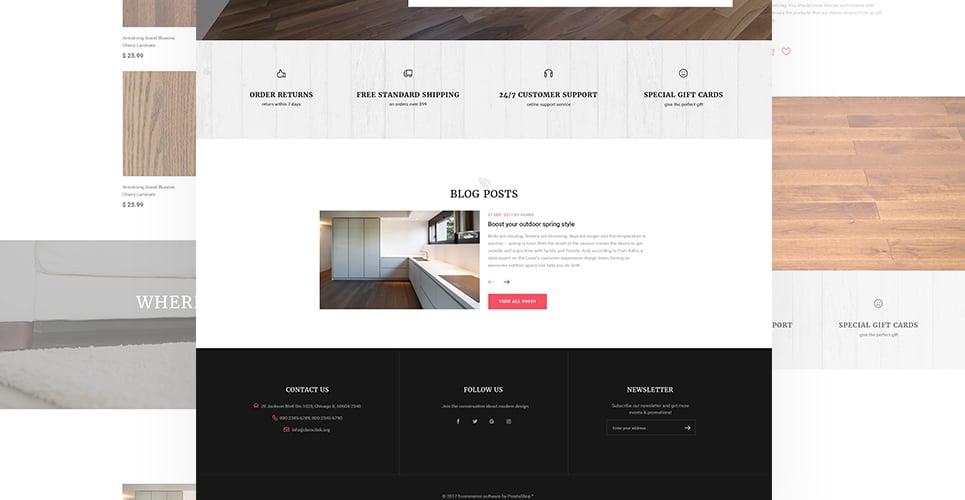 тема floorix prestashop
