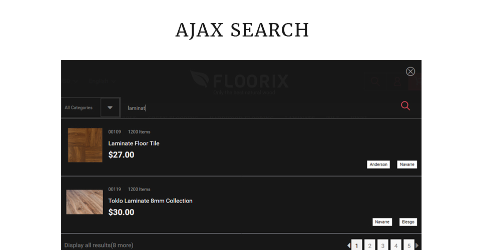 тема floorix prestashop