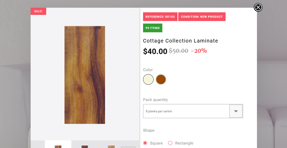 тема floorix prestashop