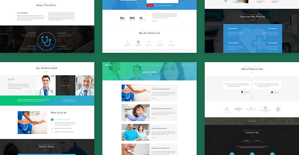 здоровье и медицинский центр wordpress тема