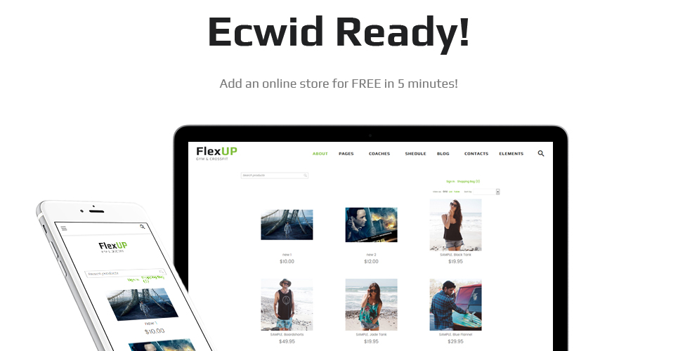 тема crossfit wordpress